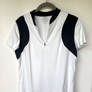 Slazenger Women’s Golf Shirt White/Black